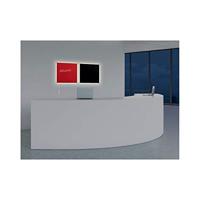 Sigel SI-GL402 Glasmagneetbord Artverum LED Light 480x480x15 Rood - thumbnail