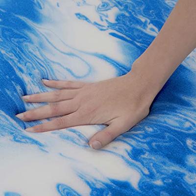 VidaXL Topmatras 7 cm gelschuim 120x200 cm