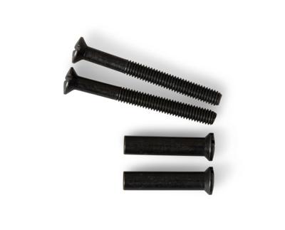 DX 2 Patentboutjes m4x38 mm met hulsjes - zwart