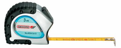 Enzo Gedore Rolmaat - Meetband 3 meter - 16 mm 6453130 Enzo Gedore Rolmaat - Meetband 3 meter - 16 mm 6453130