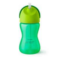 Philips Avent Drinkbeker Rietje Boy Groen 300ml SCF798/01 - thumbnail