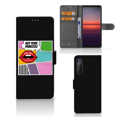 Sony Xperia 5II | Wallet Case | met Pasjes | Popart Princess