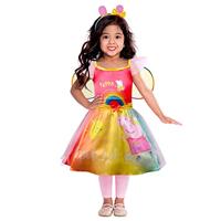 Kinderkostuum Peppa Regenboogjurk - 2-3 jaar - thumbnail