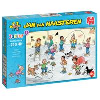 Jan van Haasteren Junior Speelkwartiertje 240 stukjes - thumbnail