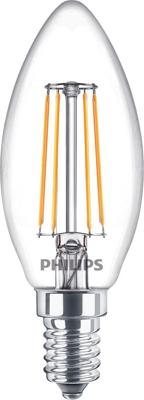 Philips LED 76217900 LED-lamp Energielabel F (A - G) E14 4.3 W = 40 W Koudwit (Ø x l) 3.5 cm x 9.7 cm 1 stuk(s)