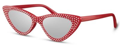 CWI zonnebril dames rood/smoke (CWI2252) CWI zonnebril dames rood/smoke (CWI2252)