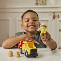 PAW Patrol Brandweerredding Rubble's kiepwagen met speelfiguur - thumbnail