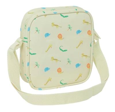 Schoudertas Safta Jungle Beige 16 x 18 x 4 cm
