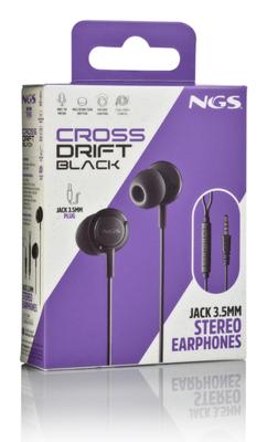 Oordopjes NGS CROSSDRIFTBLACK Zwart