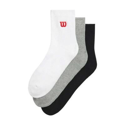 Sokkenpakket Wilson Quarter Top Sock 3 Onderdelen Schoenmaat 36-44