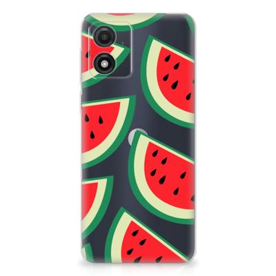 Motorola Moto E13 | Siliconen Case | Watermelons