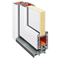 Voordeur 98x208 cm PVC wit - thumbnail