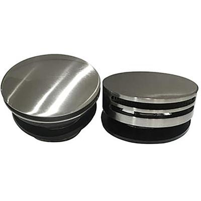 Wiesbaden Caral Badafvoer Rond Chroom met Overloop en Vulfunctie