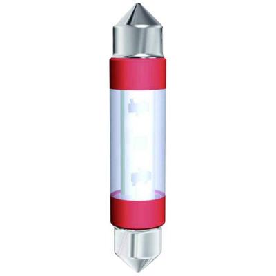 Signal Construct MSOC083904HE LED-soffietlamp Rood S8 24 V/AC, 24 V/DC 2.7 lm