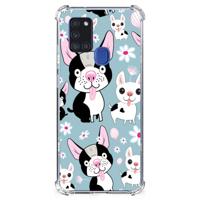 Samsung Galaxy A21s Case Anti-shock Hondjes - thumbnail
