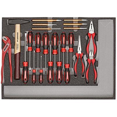 Gedore RED R22041004 | Gereedschapwagen WINGMAN | 4 laden | 129-Delig - 3301689
