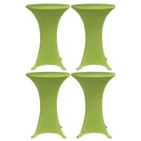 VidaXL Tafelhoes stretch 4 st 80 cm groen - thumbnail