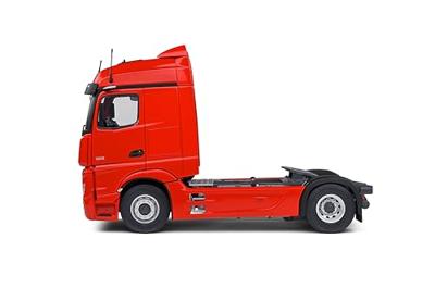 Solido Mercedes-Benz Actros L rot 1:24 Vrachtwagen