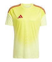 adidas Tiro 25 Competition Keepersshirt Korte Mouwen Geel Rood - thumbnail