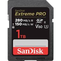 SanDisk 1 TB SDXC Extreme PRO 150MB/s V60 UHS-II Class10 R280-/W - thumbnail
