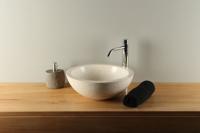 Waschschale Terrazzo Rundwaschschale Ø 40 cm TZS 005S - thumbnail