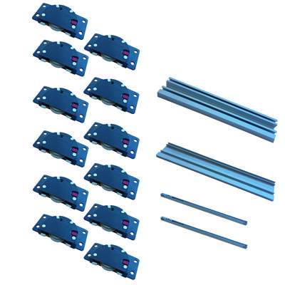 SL24B-Verpakte SlideLite 50 set, zwart 2400mm