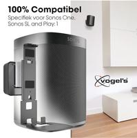 Vogels: SOUND 4201 SONOS ONE & PLAY:1 Muurbeugel - Zwart - thumbnail