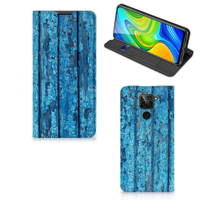 Xiaomi Redmi Note 9 Book | Wallet Case | Wood Blue - thumbnail