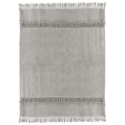 Plaid Saba 130x180cm chateau grey Unique Living - Unique living