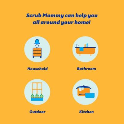 Scrub Daddy Scrub Mommy Schrobber + Spons - thumbnail