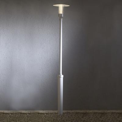 Lantaarnpaal Nova 221cm matzilver