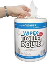 NORDVLIES poetspapier "wipex tolle rolle" towel white 100m wipex great roller - thumbnail