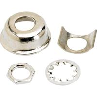 Fender jack plate voor Telecaster nikkel - thumbnail