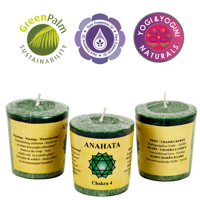 Geurkaarsje Votief 4e Chakra - thumbnail