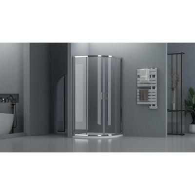 Adema Dawn Douchecabine - 90x90x185cm - kwartrond - chroom SW1381729