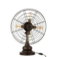 Lamp Ventilator Metaal Bruin - thumbnail