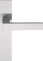 Formani Square LSQIVP236SFC deurkruk ongeveerd op schild blind - mat RVS - thumbnail