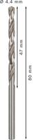 Bosch Accessoires Metaalboren HSS-G, Standard 4,4 x 47 x 80 mm 10st - 2608595333 - thumbnail