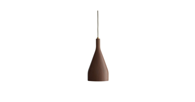 Hollands Licht Timber hanglamp large Ø14 walnoot