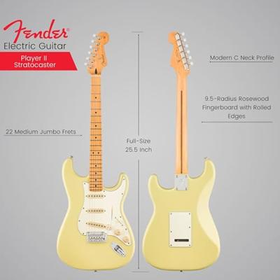 Fender Player II Stratocaster, Hialeah Yellow MN