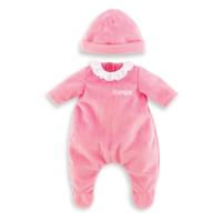 Corolle mon grand poupon - pyjama roze met muts, 36cm - thumbnail