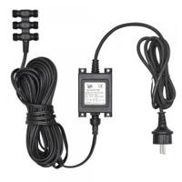 12 volt transformator met 6 uitgangen - thumbnail