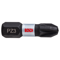Bosch Accessoires Impact Control Bit | PZ3 | 25mm | 2 stuks - 2608522402 - thumbnail