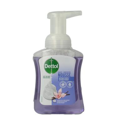 Dettol handzeep mousse, orchidee en vanille, flacon van 250 ml