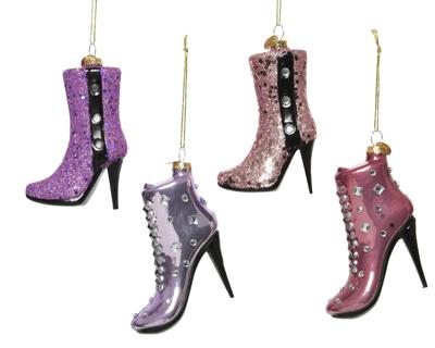 Ornament glas laarzen l8,30b3,5h11,2 a4 KSD - Ksd Ornament glas laarzen l8,30b3,5h11,2 a4 KSD - Ksd