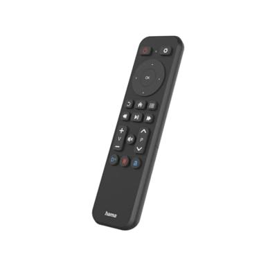 Hama Remote Control for TV + Netflix Prime Video Disney+ Buttons Programmable Afstandsbediening Zwart - thumbnail