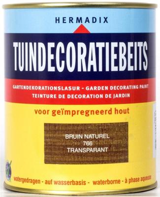 Tuindecoratiebeits 766 bruin 750 ml Hermadix - Hermadix