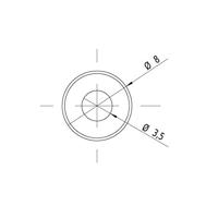 Picotronic Lasermodule Punt Rood 1 mW DC650-1-3(8x25) - thumbnail