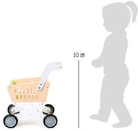 Small Foot - houten winkelwagen supermarkt - thumbnail