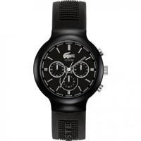 Lacoste horlogeband 2010685 / LC-61-1-29-2425 Rubber Zwart 16mm - thumbnail